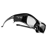 Hi-SHOCK DLP Pro 7G Black Diamond | DLP Link 3D Brille kompatibel für DLP 3D Beamer von Acer, BenQ, Viewsonic, Optoma, LG [Shutterbrille | 96-200 Hz -...*