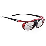 Hi-Shock BT Pro Scarlet Heaven aktive 3D Brille für 3D TV von Sony, Samsung, Panasonic | komp. mit SSG-3570CR, TDG-BT500A, TY-ER3D5ME 120 Hz - akku*