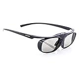 Hi-Shock® 3D-BT Pro Black Heaven | Smart Active 3D Brille für 3D TVs von Sony, Samsung, Panasonic, | komp mit SSG-3570 CR/TDG-BT500A / AN3DG35 / TY-ER3D6ME [120 Hz...*